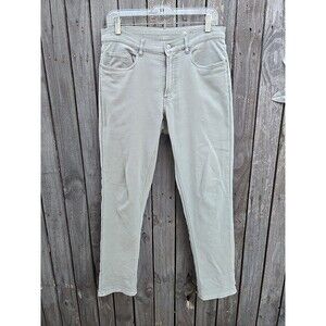 Faherty Pants Men Green Comfort  Twill 5 Pocket size 31